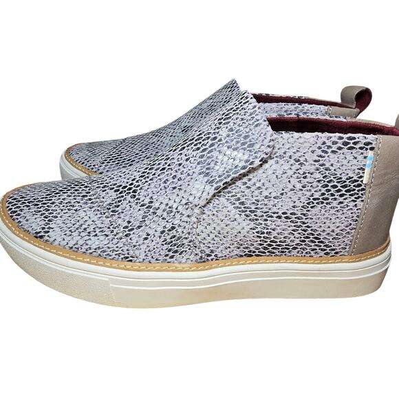 Toms NWT Paxton Winterized Midcut Slip on Womens Size 6 Ortholite Suede Insoles - Picture 2 of 11